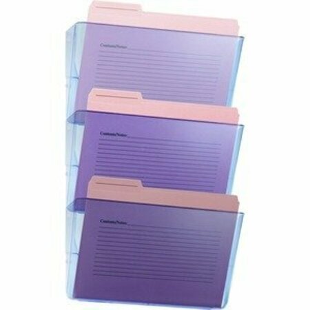 OFFICEMATE File, Wall, Blue, 3PK OIC23220